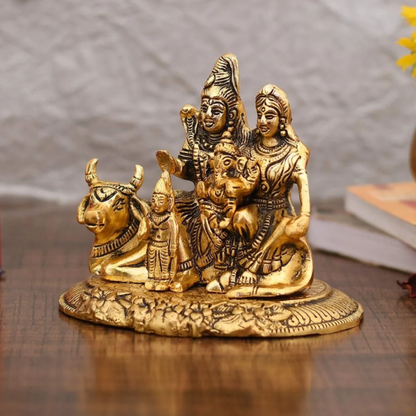 Tinums Handcrafted Shiv Parivar Idol