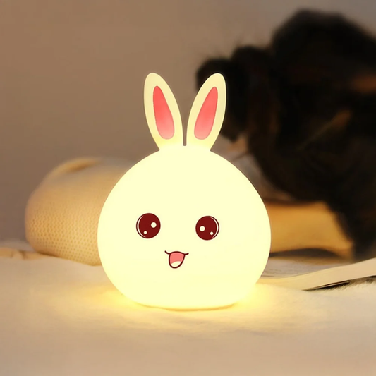 TINUMS Silicone Rabbit Night Lamp