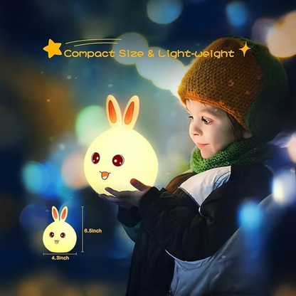 TINUMS Silicone Rabbit Night Lamp
