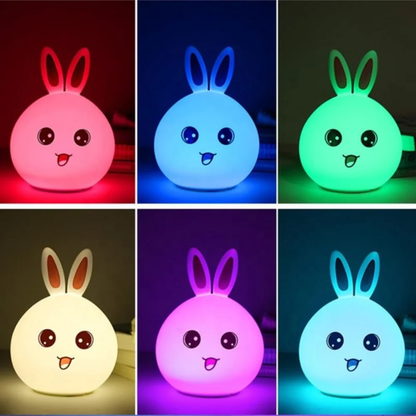 TINUMS Silicone Rabbit Night Lamp
