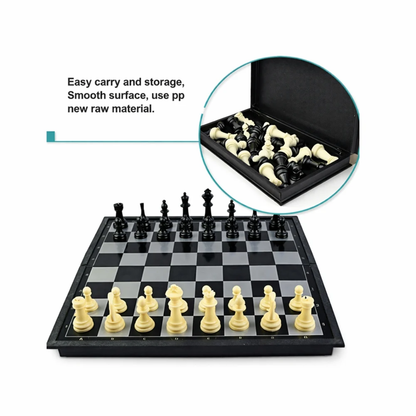 Tinums Magnetic Folding Chess Board Game