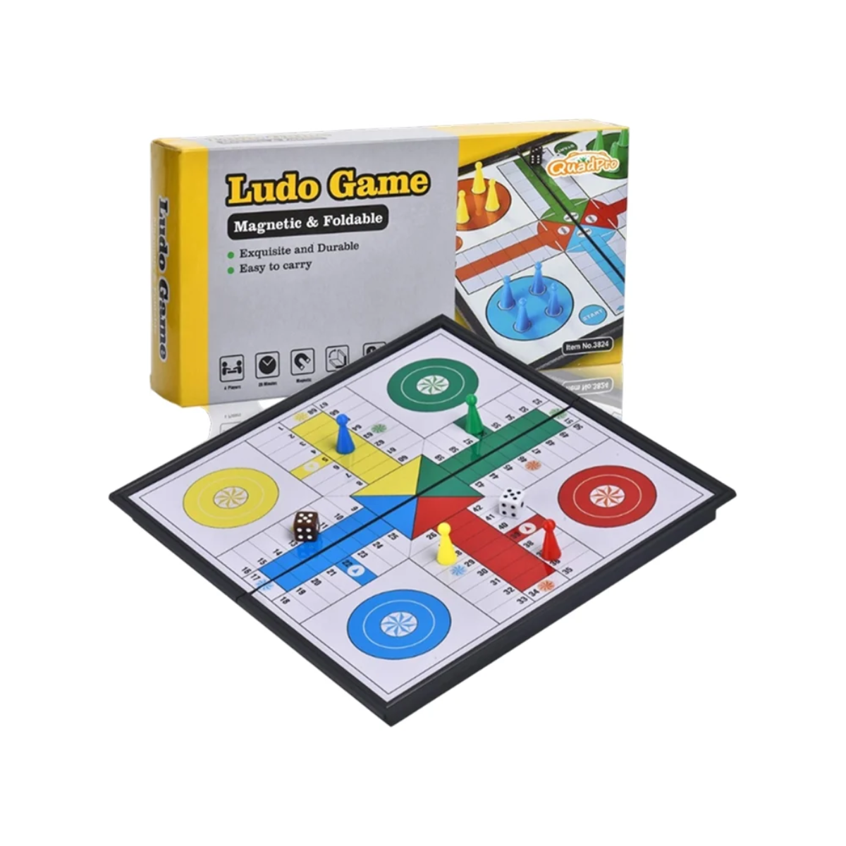 Tinums Magnetic Ludo Classic Board Game
