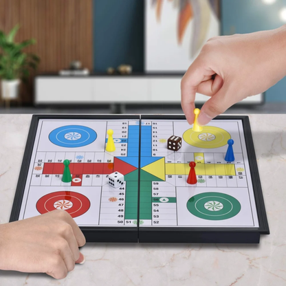Tinums Magnetic Ludo Classic Board Game