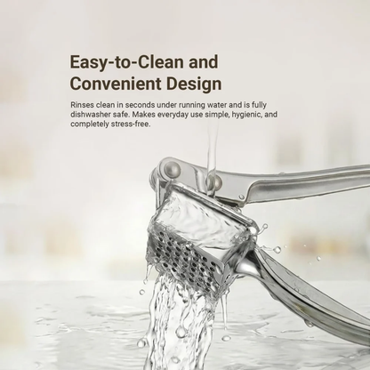 Tinums Garlic Press (Stainless Steel)