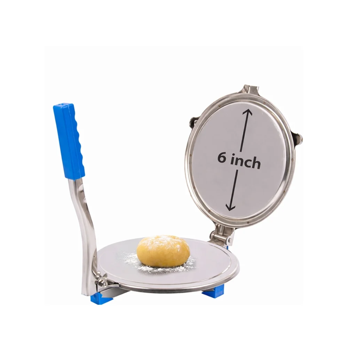 Tinums Poori / Roti Maker Press Machine (Stainless Steel)