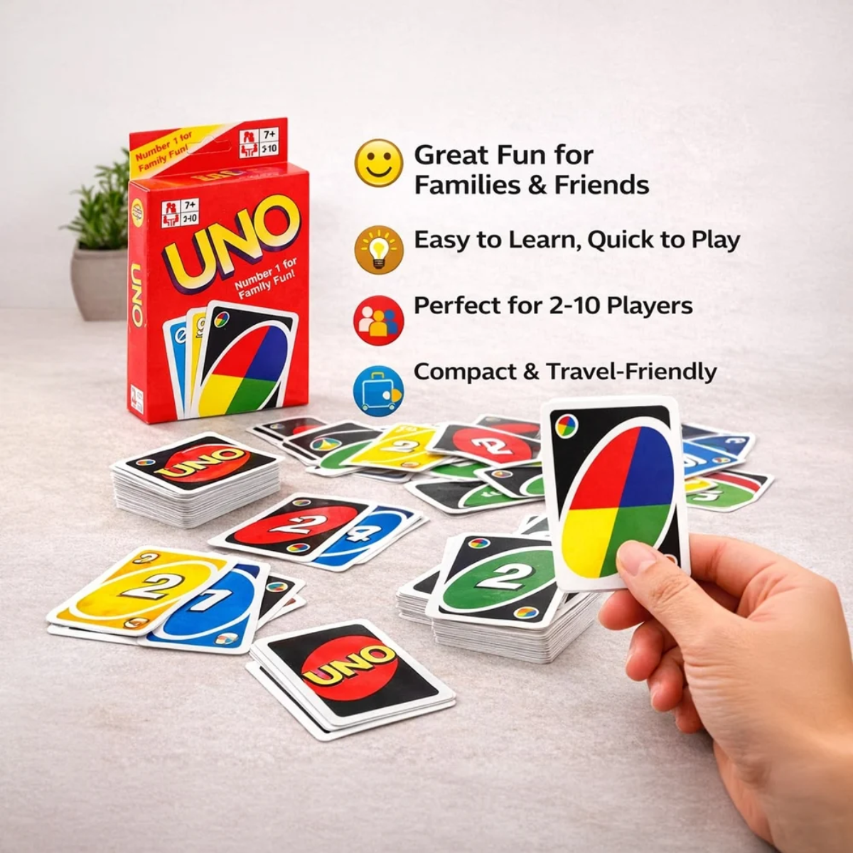 Tinums Classic UNO Card Game