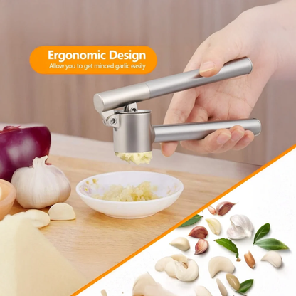 Tinums Garlic Press / Crusher (Stainless Steel)