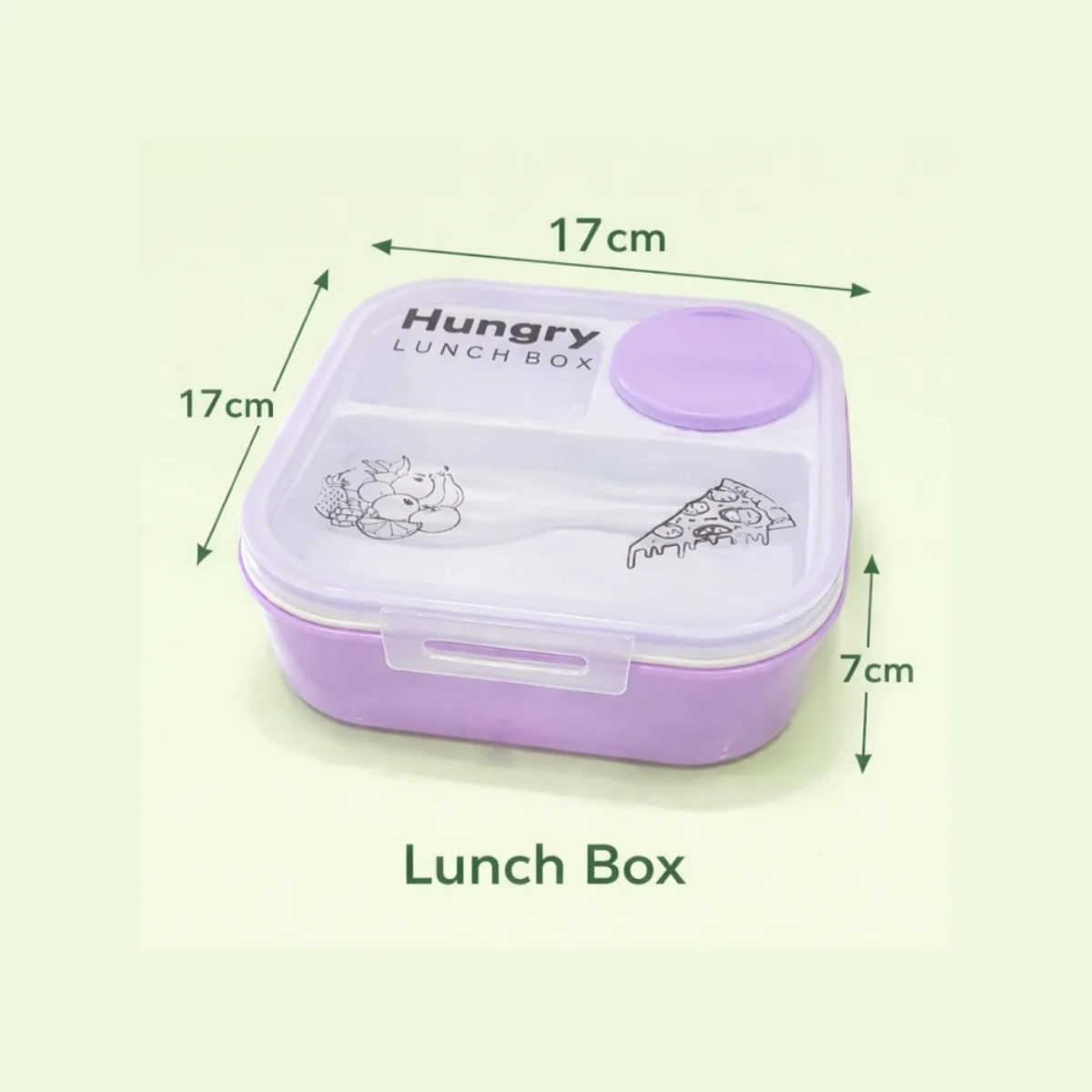 Tinums Hungry Lunch Box (Plastic)