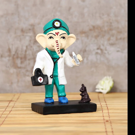 Tinums Doctor Avtar Ganesha Showpiece