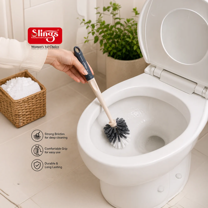 Slings Zupra Toilet Brush for Bathroom Cleaning