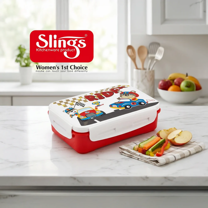 Slings Rider Premium Kitchenware Lunch Box for School