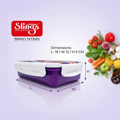 Slings Skating Premium Kitchenware Lunch Box for School