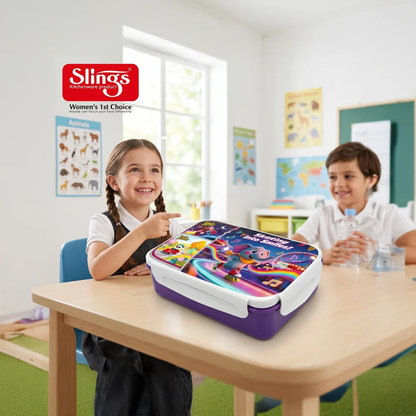 Slings Skating Premium Kitchenware Lunch Box for School