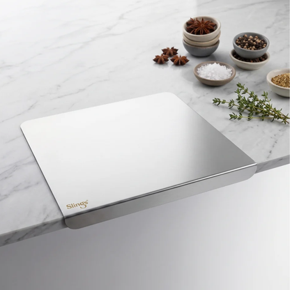 Slings Stainless Steel Big Table Top Chopping Board