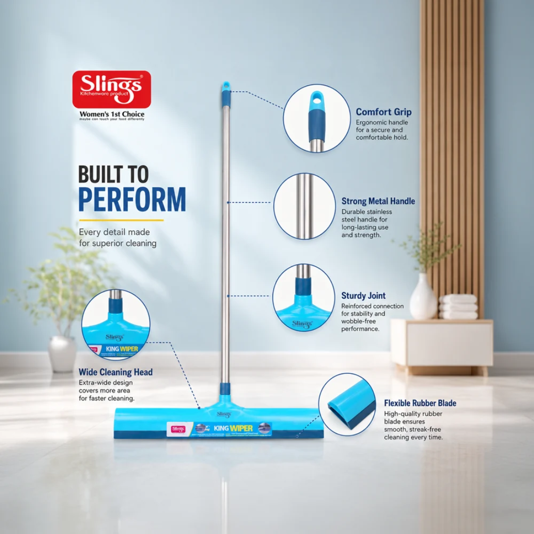 Slings King Floor Wiper