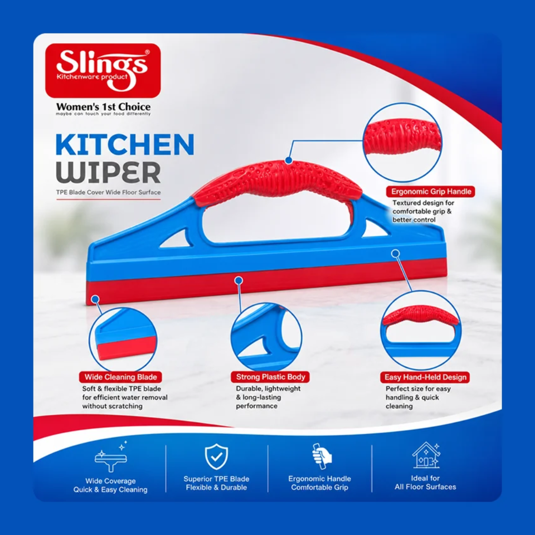Slings Handheld Kitchen Wiper