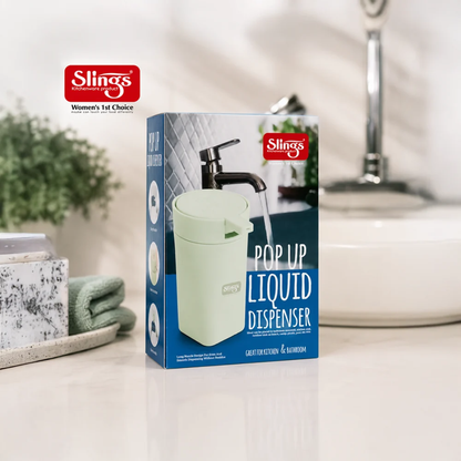 Slings Bathroom pop up Liquid Soap Dispenser