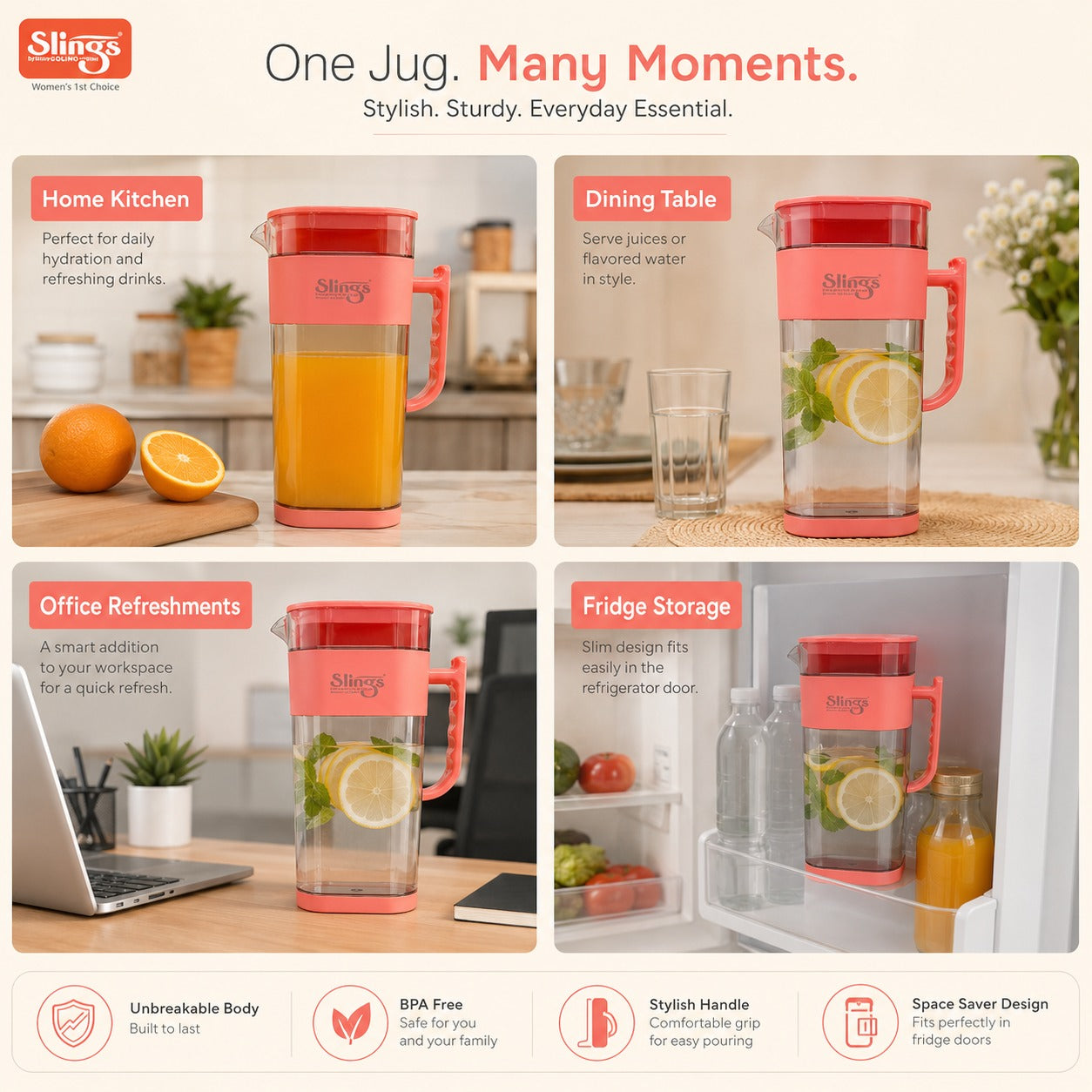 Slings Lavish Jug (2 L)