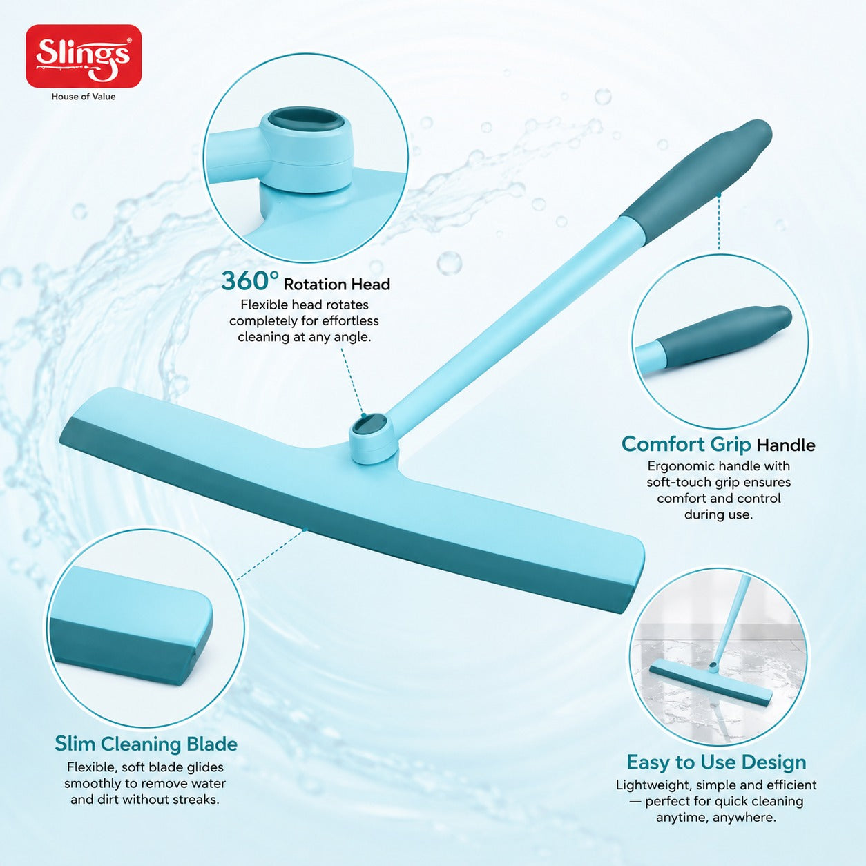 Slings 360 Degree Rotation Wiper