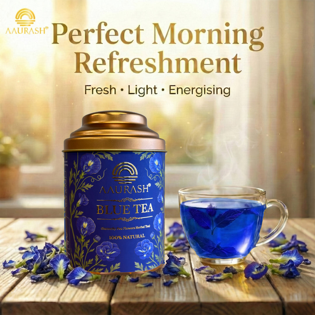 AAURASH Butterfly Pea Flower Herbal Tea