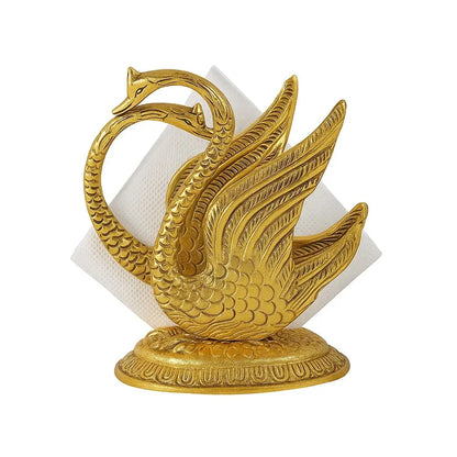 Swan Duck Tissue Paper Holder (Metal)