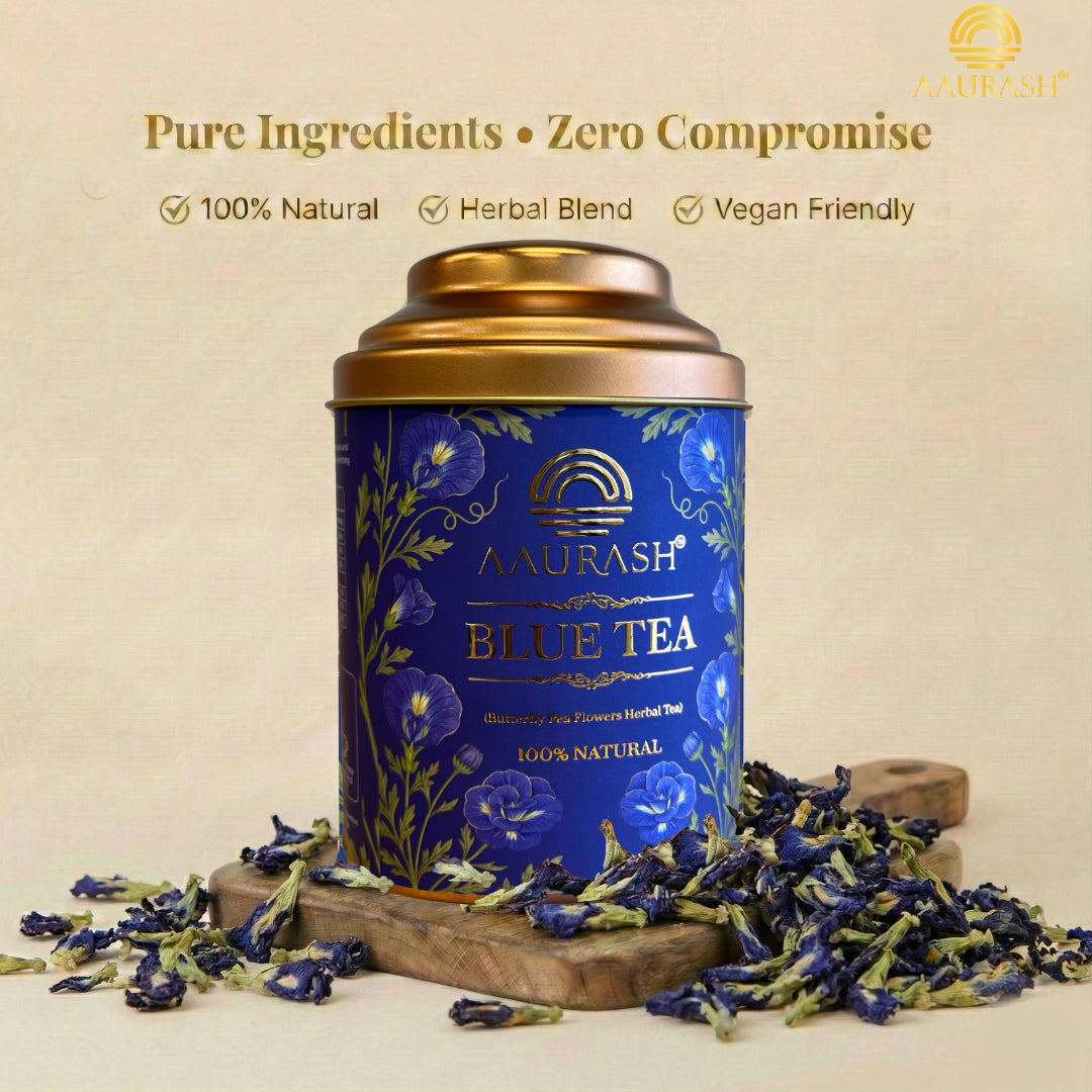 AAURASH Butterfly Pea Flower Herbal Tea