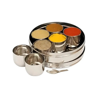 HOME LANE Stainless Steel Spice Box