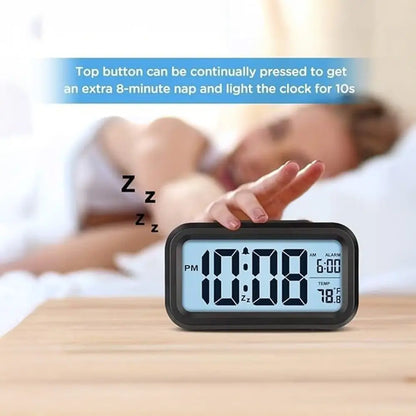 TINUMS Digital Alarm Clock (Multicolour)