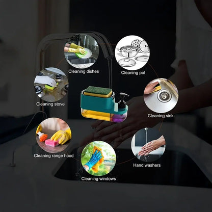 TINUMS 2 in 1 Soap Dispenser