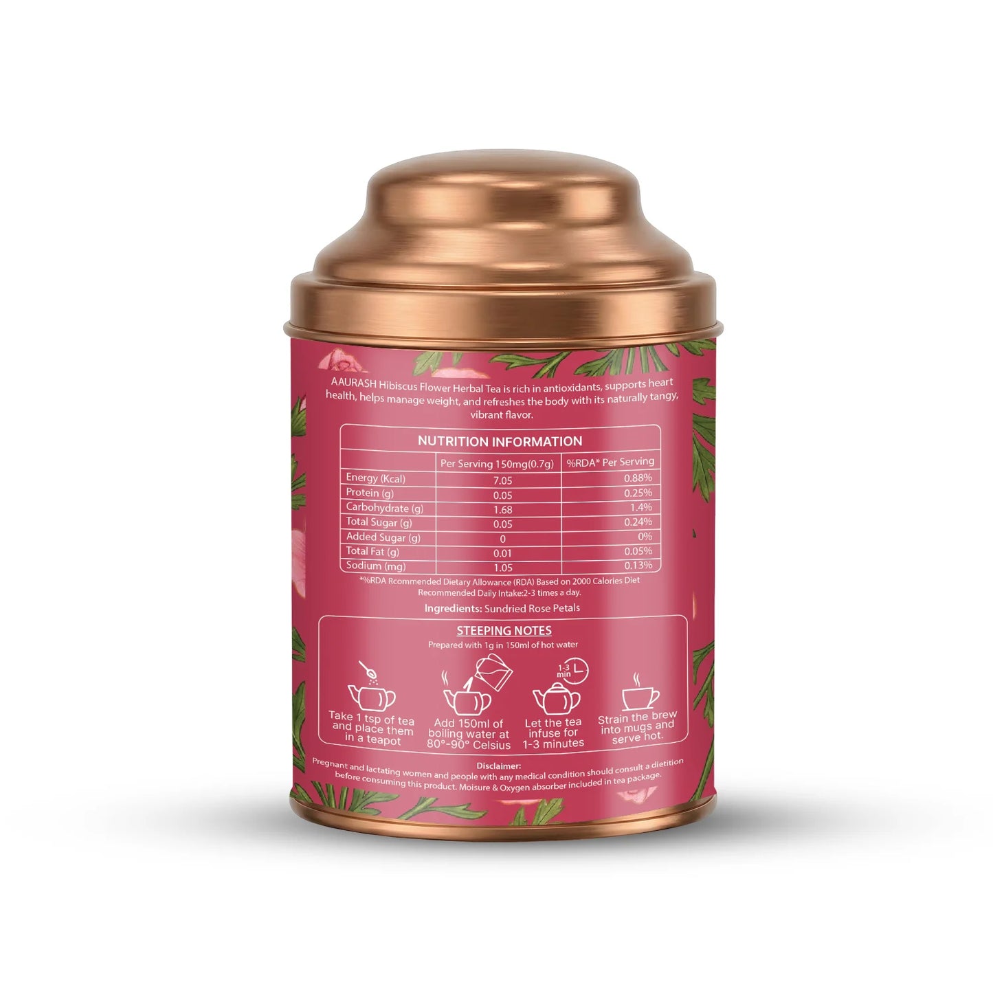 AAURASH Rose Flower Tea