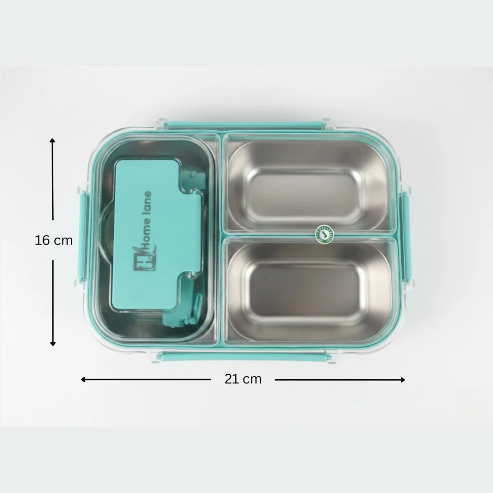HOME LANE Stainless Steel Lunch Box