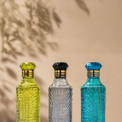 Home Lane Designer Plastic Bottle Set (Multicolour)