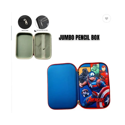 VARKAUS Captain America Jumbo Pencil Box