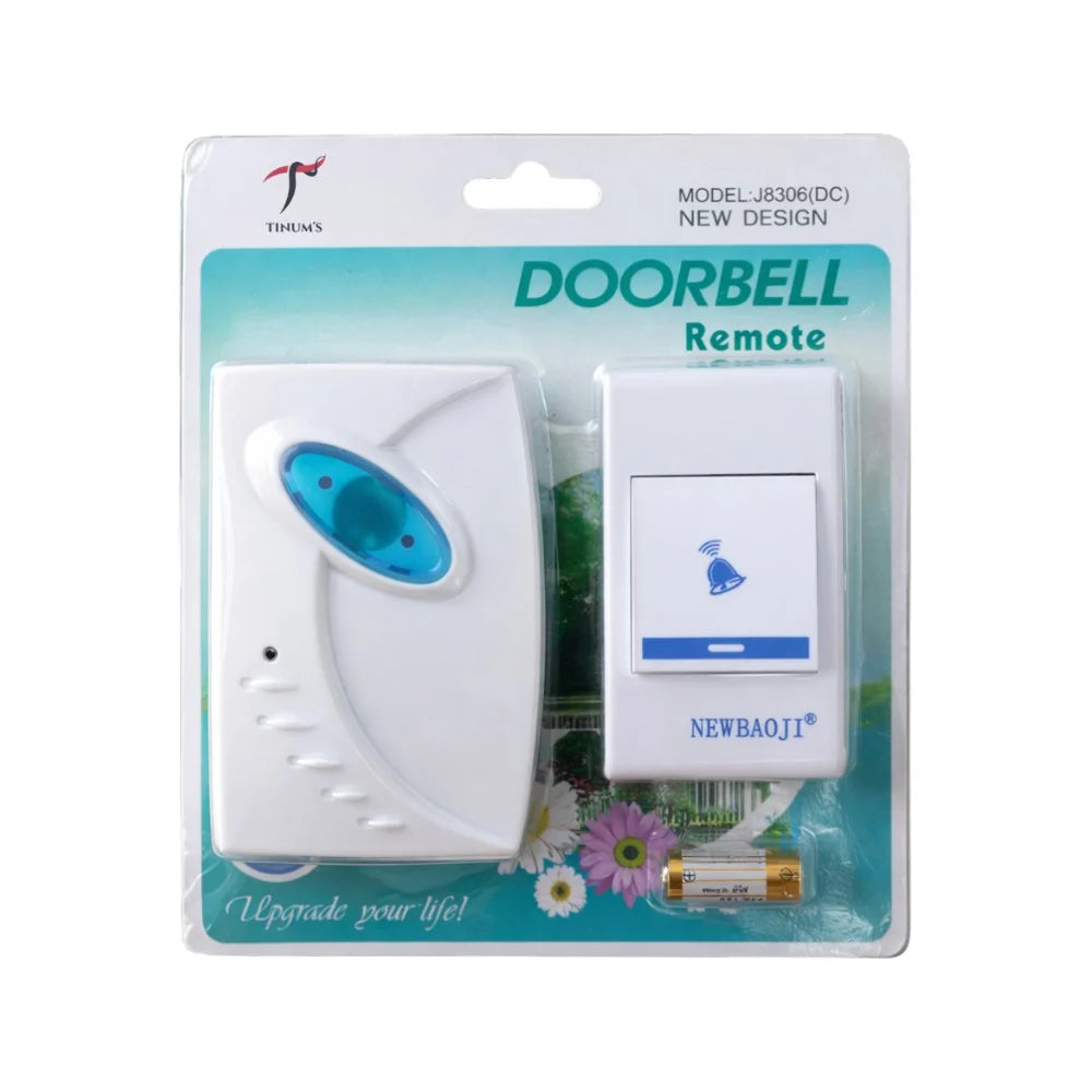 Tinums Wireless Cordless Calling Door Bell