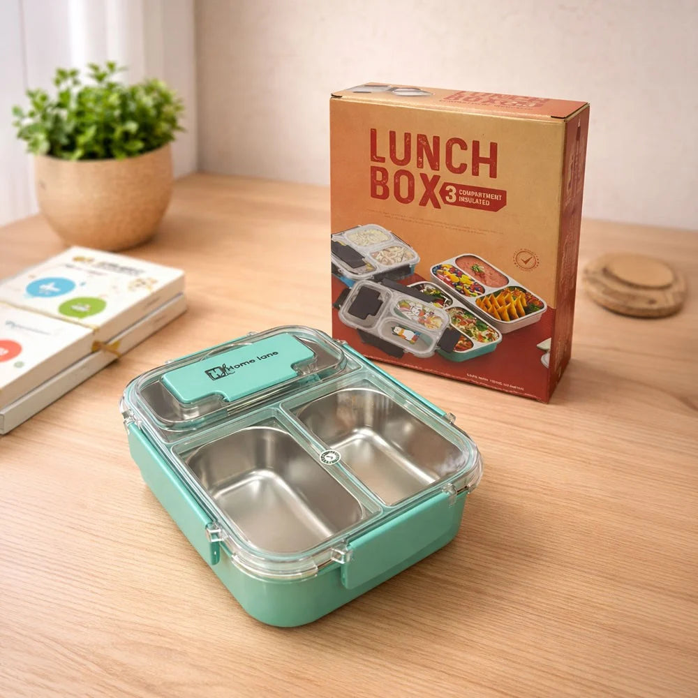 HOME LANE Stainless Steel Lunch Box
