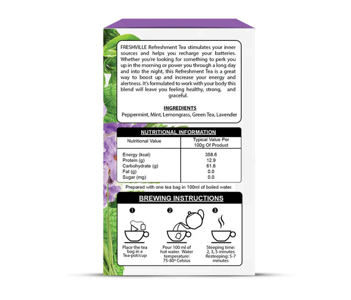 Freshville Refreshment Green Tea Bag