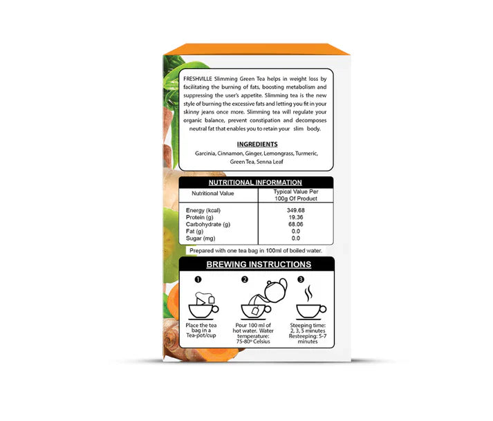 Freshville Slimming Green Tea Bags