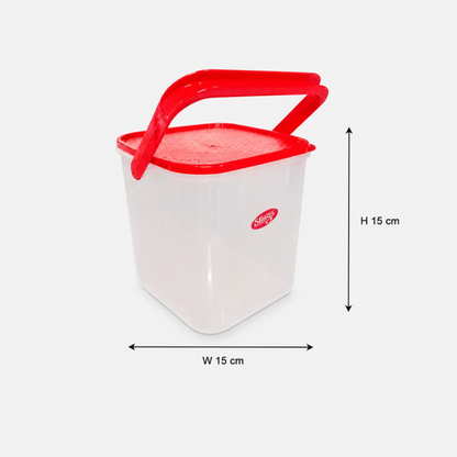 Slings Square Carry Handle Storage Container ( 3500 ml )